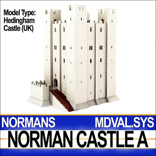 Medieval Norman Castle A Hedingham UK