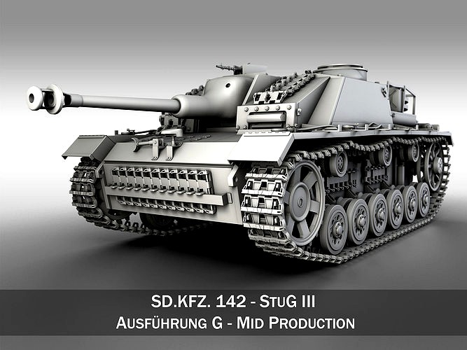 StuG III  Ausf G Mid Production