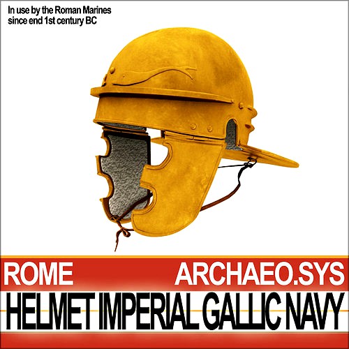 Roman Helmet Imperial Gallic Navy