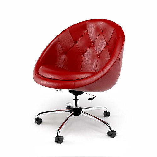 Swiver Chair Red