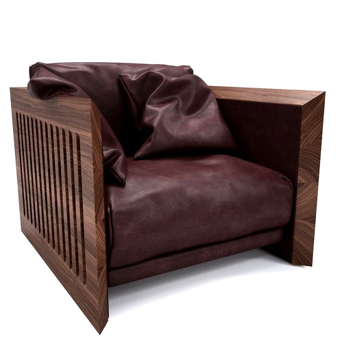 RIVA Soft Wood Armchair