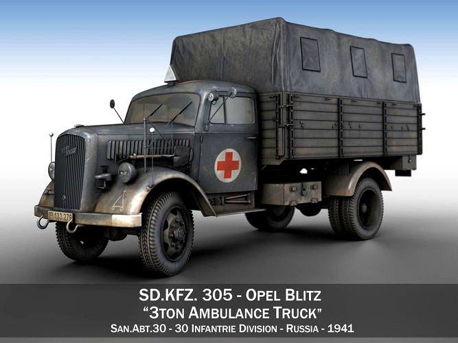 Opel Blitz - Ambulance - SanAbt30