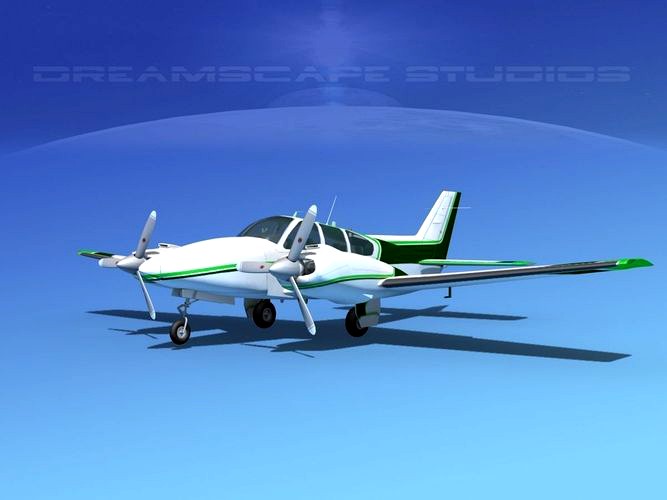 Beechcraft B55 Baron V09