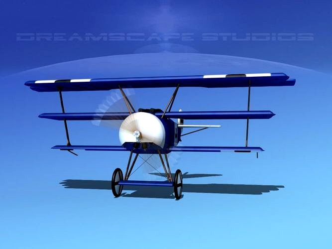 Fokker DR-1 Triplane V04