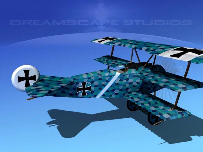 Fokker DR-1 Triplane V07