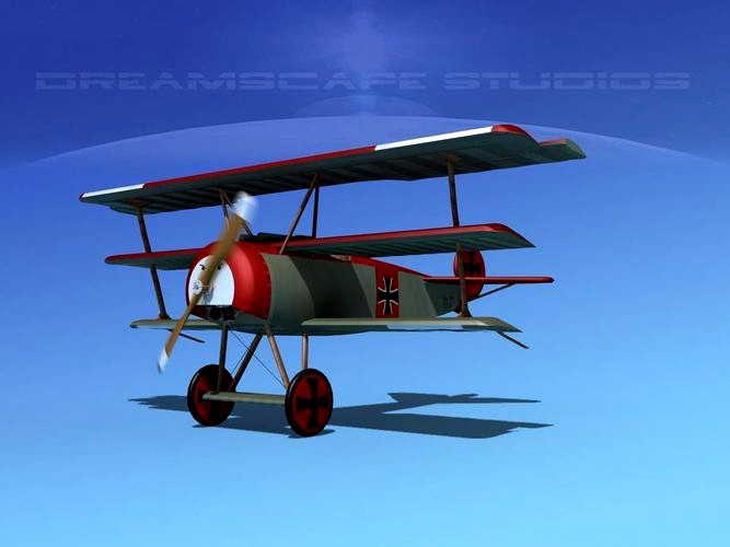 Fokker DR-1 Triplane V12