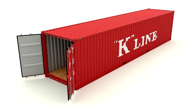 Shipping container K Line