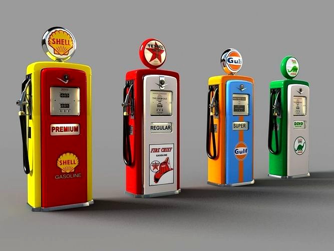 old Gas Pumps