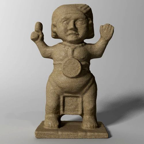 Maya Statuette