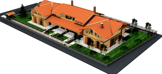 House chalet 3D Model