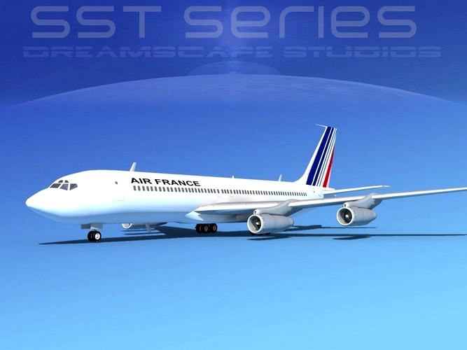 Boeing 707-320 SS Air France 1