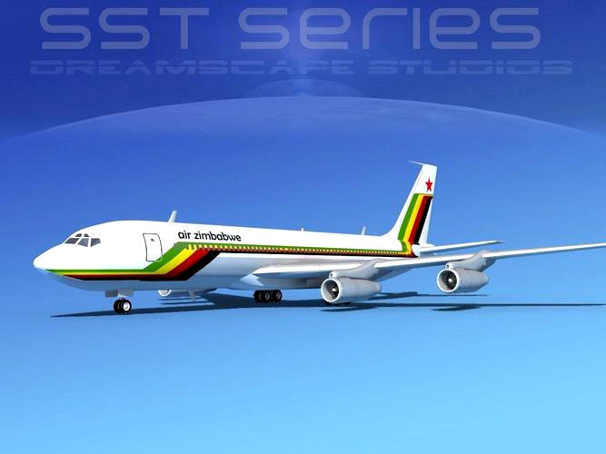 Boeing 707-320 SS Air Zimbabwe
