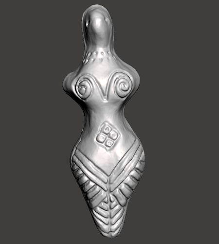 Cucuteni-Trypillian figurine 4