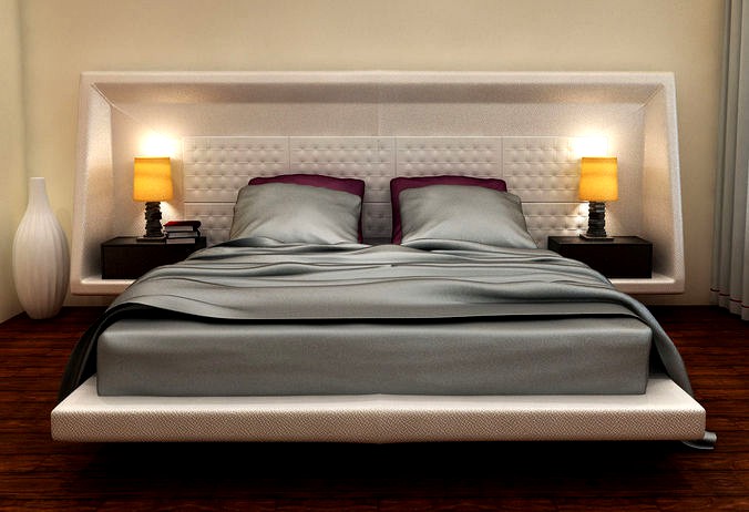 bed in modern furniture