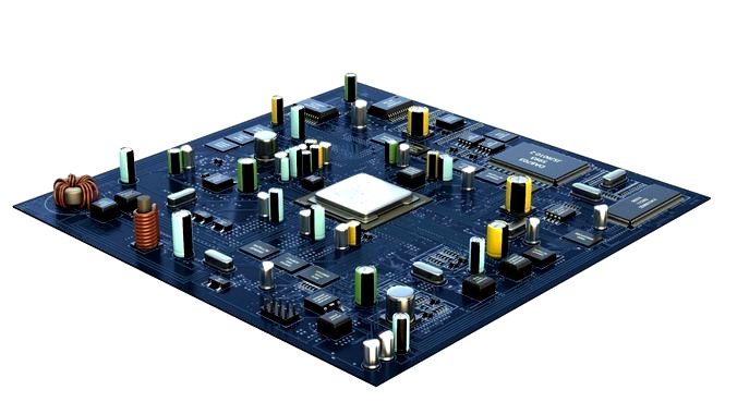 Motherboard Plate Vray