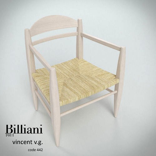 Billiani Vincent VG lounge chair rope