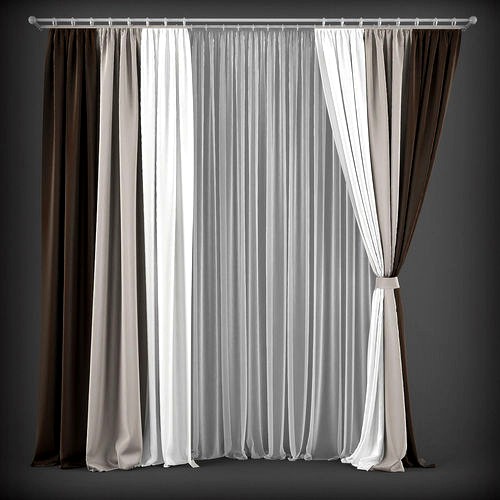 Curtain 3D model 141