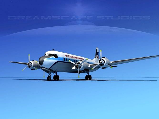 Douglas DC-7B Air Charter Intl