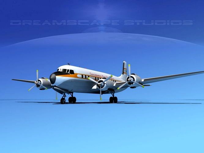 Douglas DC-7B Caribbean Air Charter