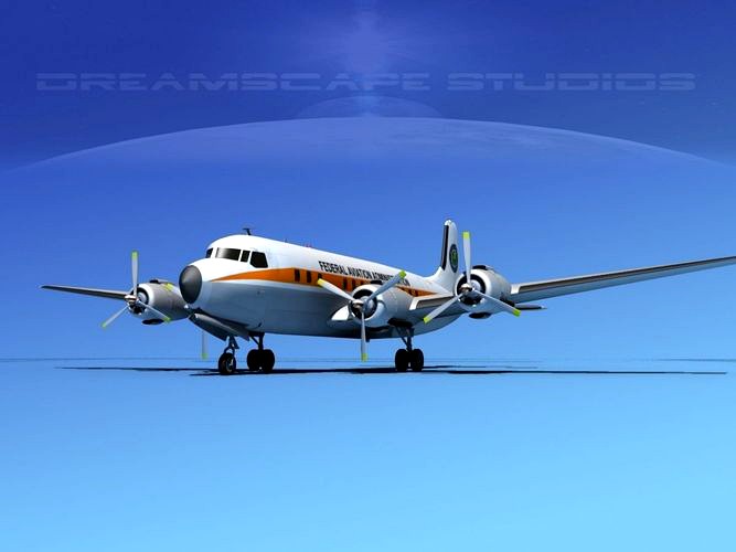 Douglas DC-7B FAA