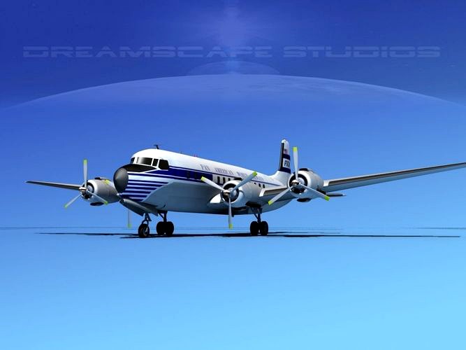 Douglas DC-7B Pan American