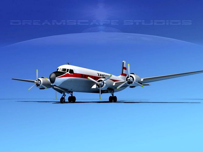 Douglas DC-7B Zantop