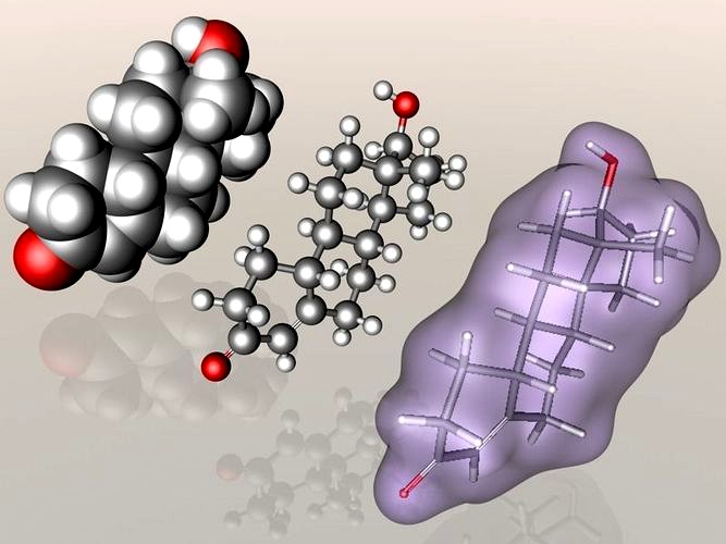 Nandrolone molecule