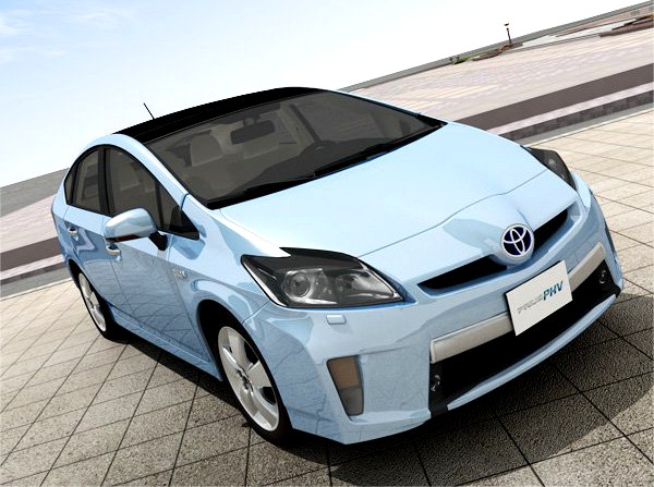 3D Model Toyota Prius PHV 2012 Plugin Purius 3D Model