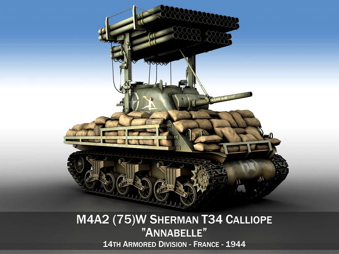M4A3 Calliope Annabell
