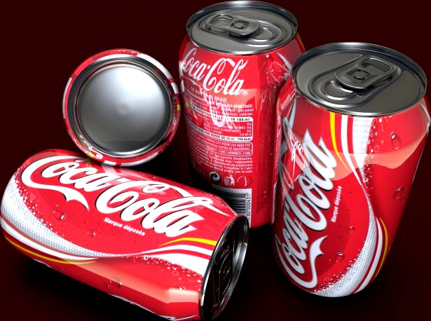 Coca Cola Can 3D Model