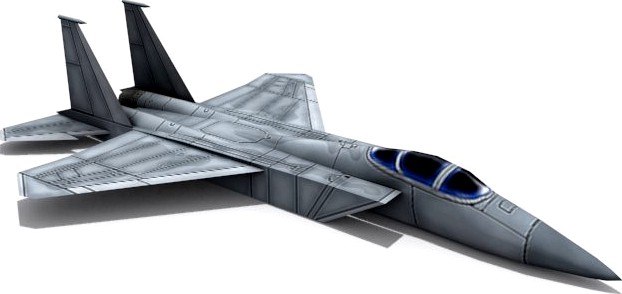 F15 Eagle 3D Model