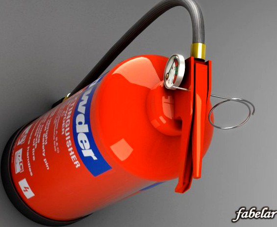 Fire extinguisher STD MAT 3D Model