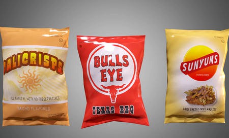 Chip Bags - PBR Game Ready