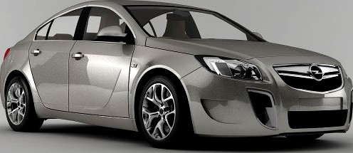 Opel Insignia OPC 2012 3D Model