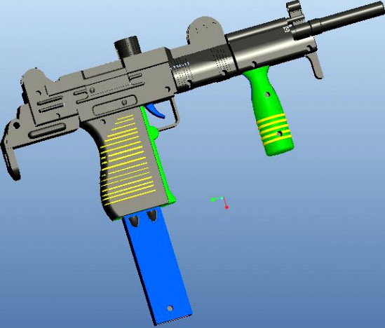 Uzi 3D Model