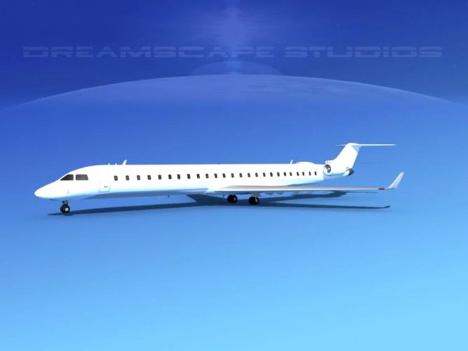 Bombardier CRJ1000 Unmarked 1