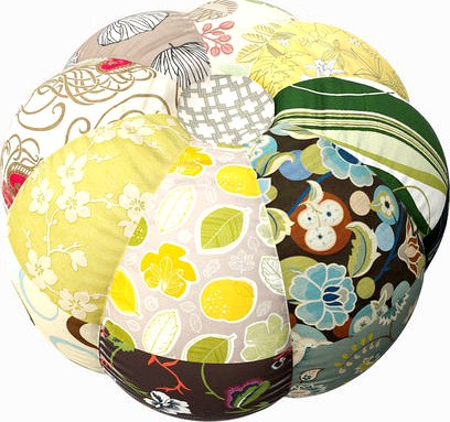 Patchwork Pouf