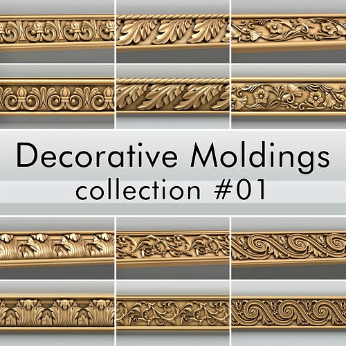 Decorative Moldings collection 01