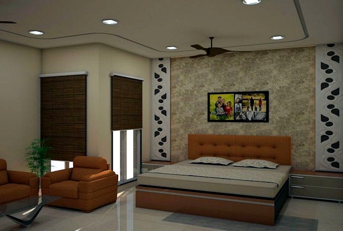Bedroom interior design by Vipin Verma interior designer 