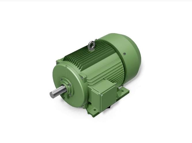 280S B3 Right 4-8 Pole IEC electric motor - 3D CAD model