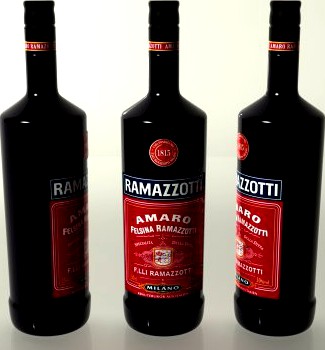 Ramazzotti Bottle 3D Model