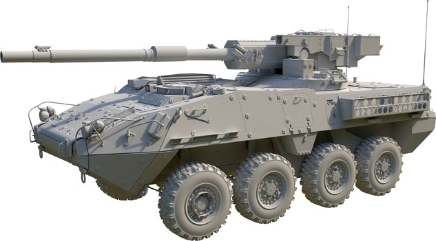 Stryker 1128 MGS