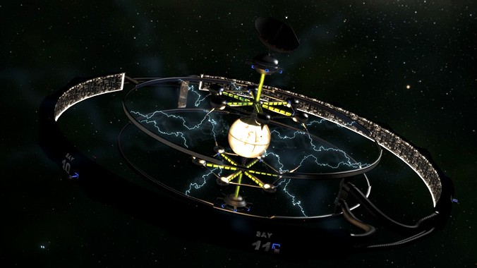 Dyson Sphere Space Station Colony