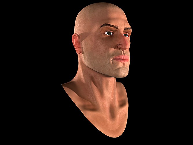 Very realistic Human face