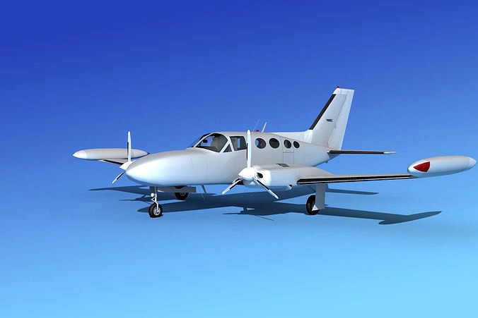 Cessna 421 Golden Eagle Bare Metal