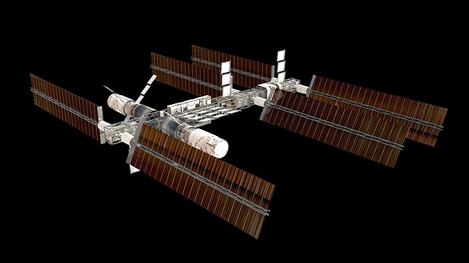 Space Station 3d model