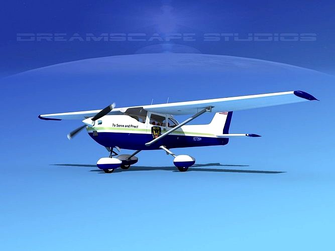 Cessna 172 Skyhawk 1976 State Police