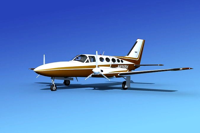 Cessna 414A Chancellor V02