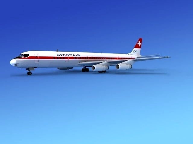 Douglas DC-8-63 Swissair