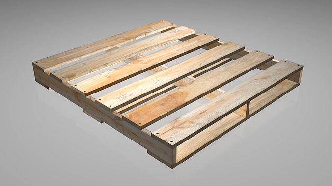 Wood Pallet low poly
